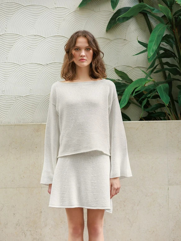 Strikkepakke millyskirt