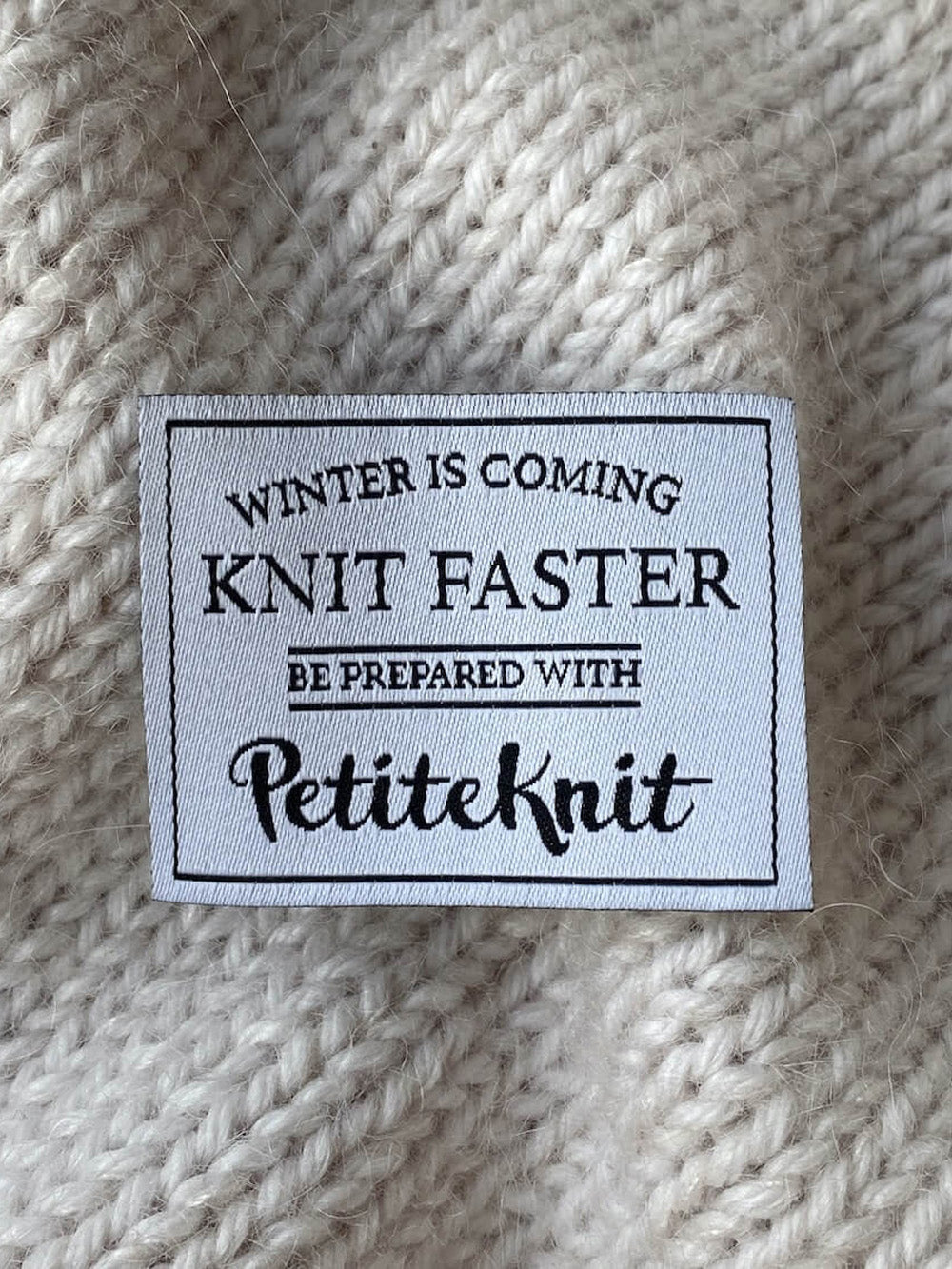 Petiteknit labels
