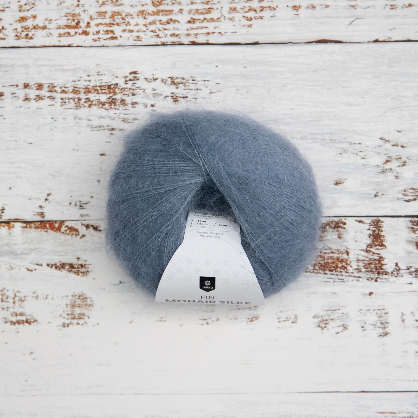 Fin mohair silke