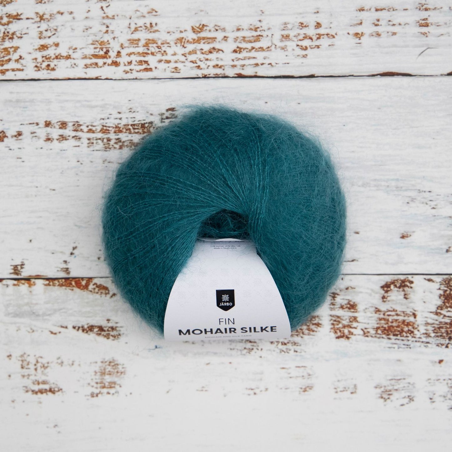 Fin mohair silke