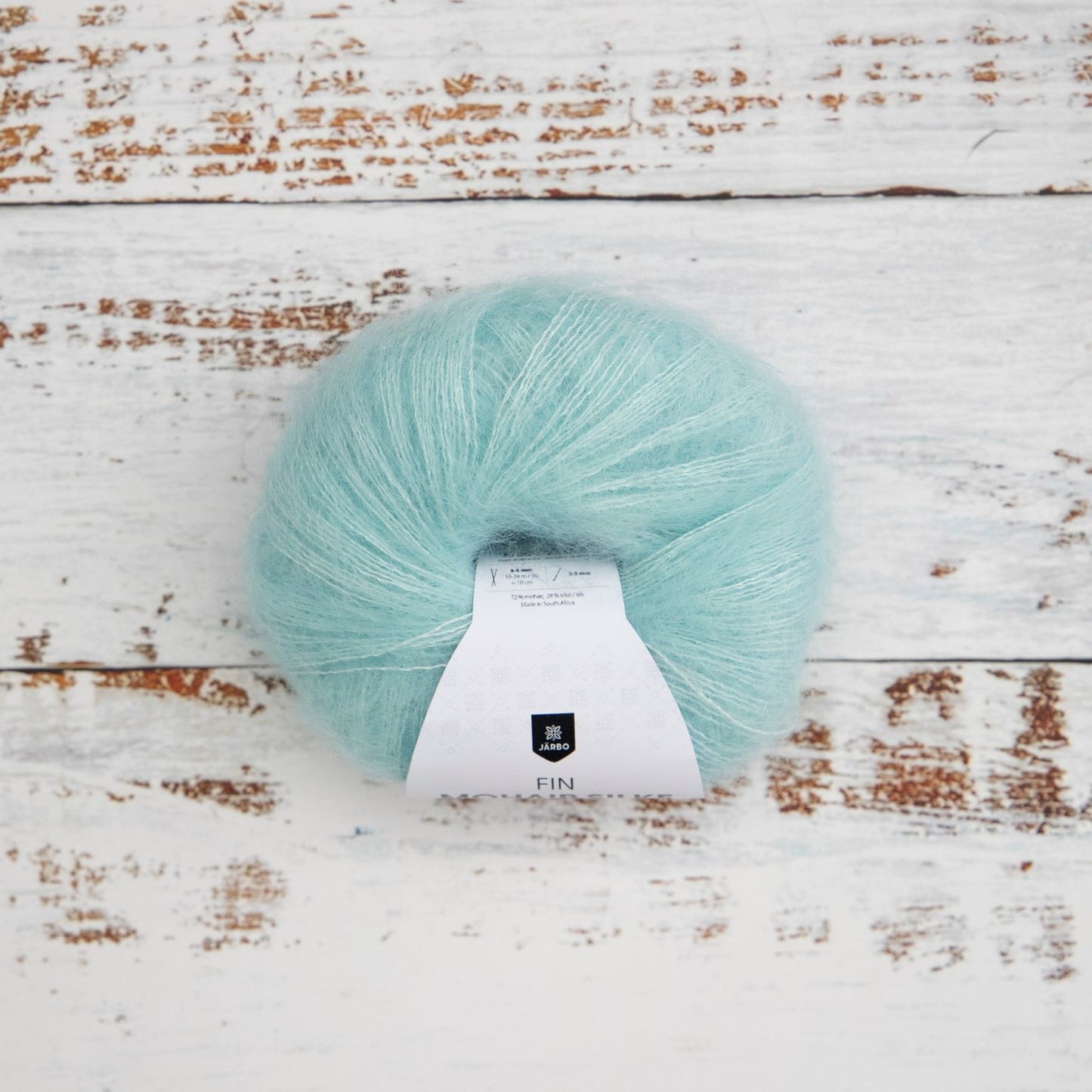 Fin mohair silke