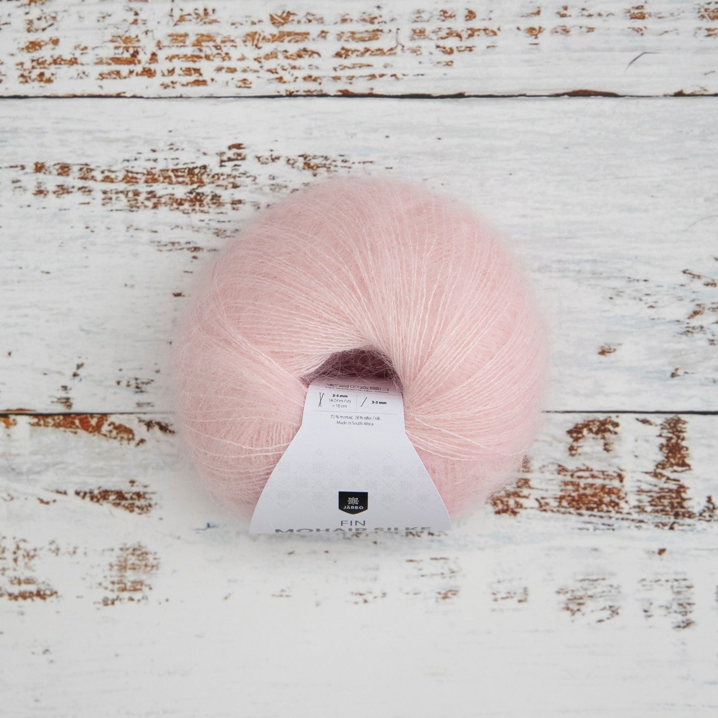 Fin mohair silke