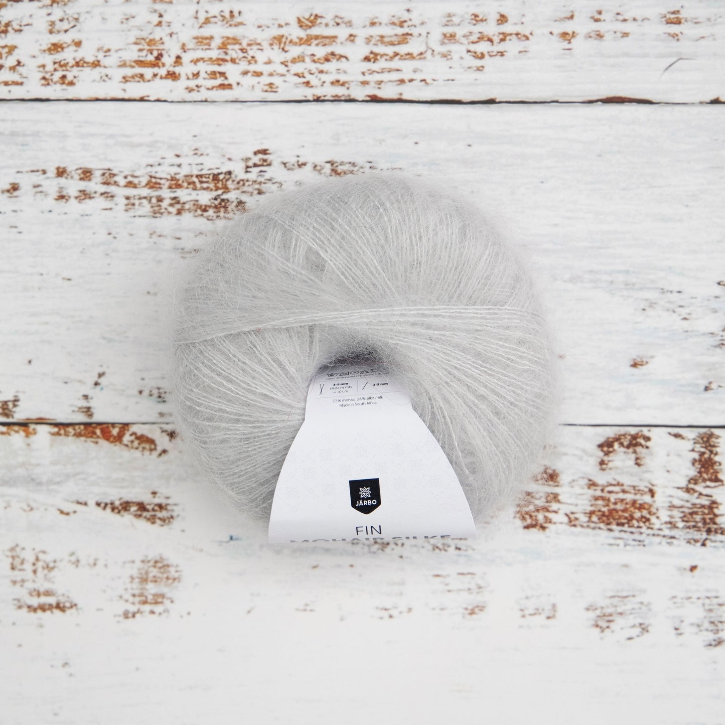 Fin mohair silke