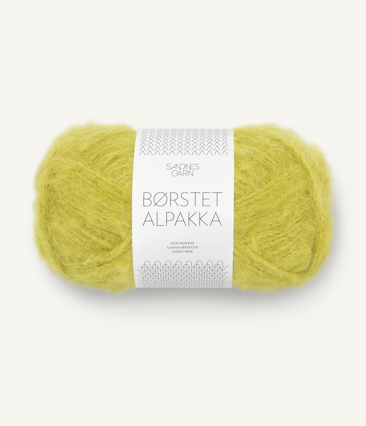 Børstet alpakka