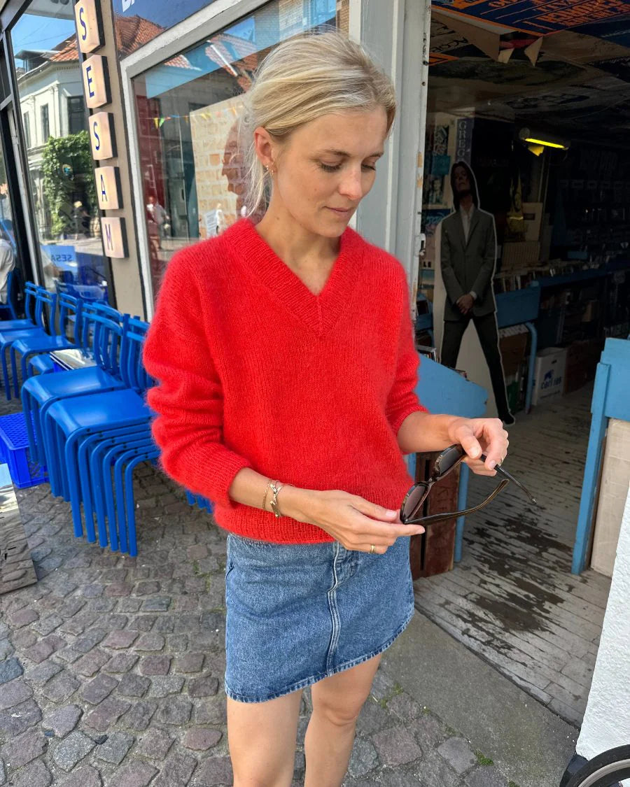 Enkelt oppskrifter gensere damer - PetiteKnit