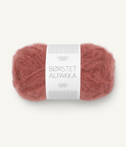 Børstet alpakka