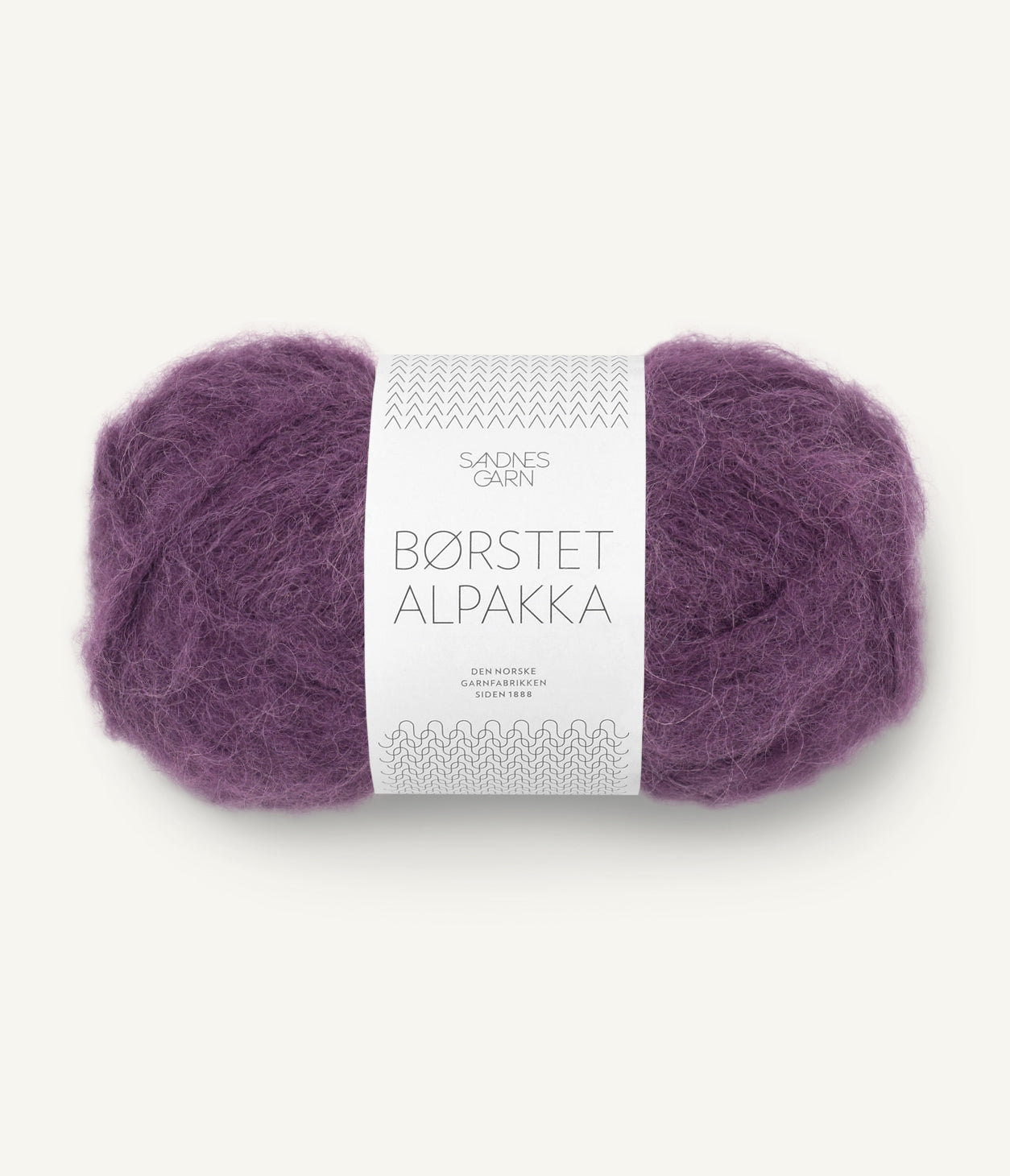 Børstet alpakka