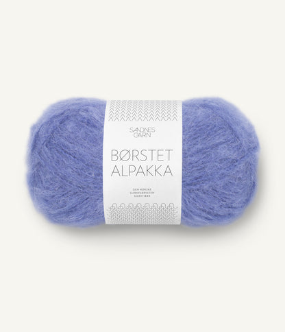 Børstet alpakka