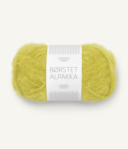 Børstet alpakka